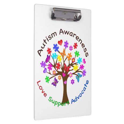 Autisme-bewustmakingsstructuur Klembord (Rechts)