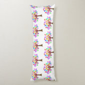 Autisme-bewustmakingsstructuur Lichaamskussen (Achterkant (Verticaal))