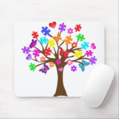 Autisme-bewustmakingsstructuur Muismat (Met muis)