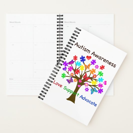 Autisme-bewustmakingsstructuur Planner (Display)