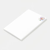 Autisme-bewustmakingsstructuur Post-it® Notes (Schuin)