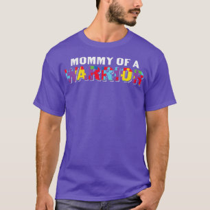 Autisme Bewustmam van een aankomende autisme mama T-shirt