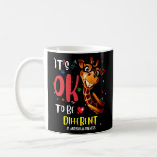 Autisme-bewustwording Acceptatie vrouwen Kind dat Koffiemok