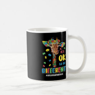 Autisme-bewustwording Acceptatie vrouwen Kind dat Koffiemok