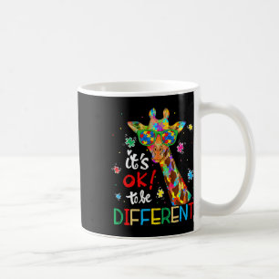 Autisme-bewustwording Acceptatie vrouwen Kind dat Koffiemok