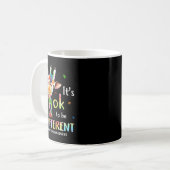 Autisme-bewustwording Acceptatie vrouwen Kind dat Koffiemok (Voorkant links)