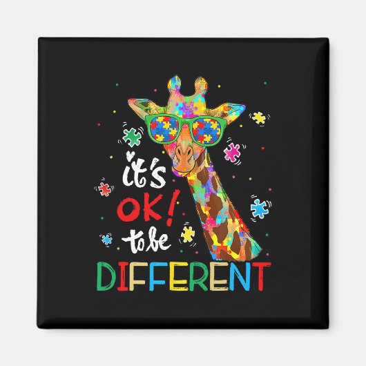 Autisme-bewustwording Acceptatie vrouwen Kind dat  Magneet (Voorkant)