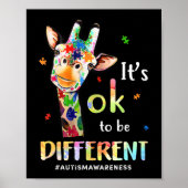Autisme-bewustwording Acceptatie vrouwen Kind dat  Poster (Voorkant)