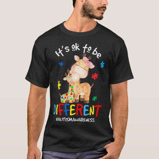 Autisme-bewustwording Acceptatie vrouwen Kind dat  T-shirt (Voorkant)