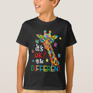 Autisme-bewustwording Acceptatie vrouwen Kind dat  T-shirt
