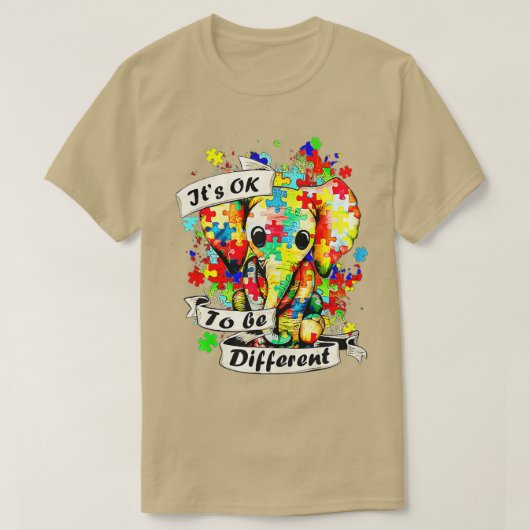 Autisme-bewustwording Acceptatie vrouwen Kind dat  T-shirt (Design voorkant)