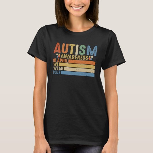 AUTISME BEWUSTWORDING Acceptatie Vrouwen Kind ITS  T-shirt (Voorkant)