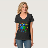 Autisme - bewustwording doormaakt puzzelstuk t-shirt (Voorkant volledig)