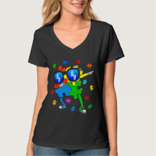 Autisme - bewustwording doormaakt puzzelstuk t-shirt