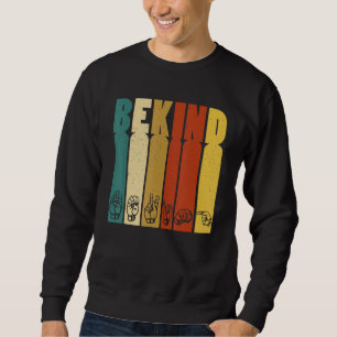 Autisme-bewustwording is een soort ASL-T-shirt teg Trui