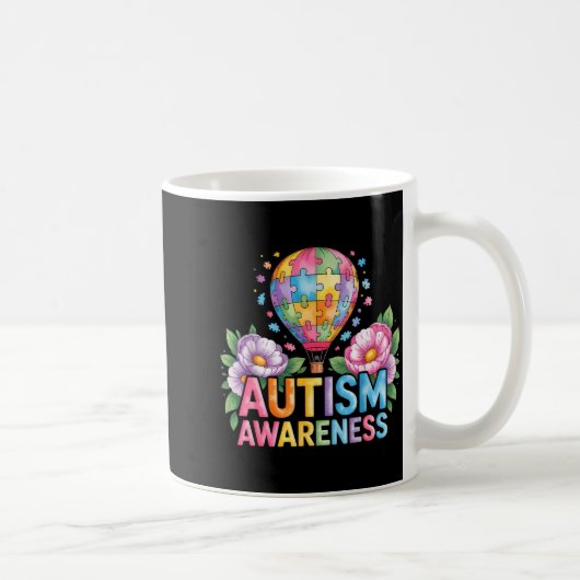 Autisme bewustwording  koffiemok (Rechts)
