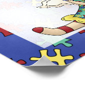 Autisme-bewustwording ~ Little Angel Girl D1 Print (Hoek)