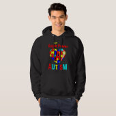 Autisme Bewustwording Mijn Super Power Autisme Hoodie (Voorkant volledig)