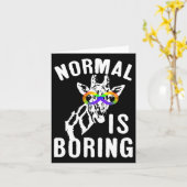 Autisme-bewustwording Normaal is het symbool van o Kaart (Gele Bloem)