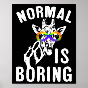 Autisme-bewustwording Normaal is het symbool van o Poster