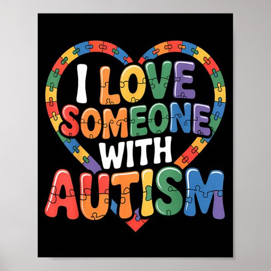 Autisme bewustwording poster (Voorkant)