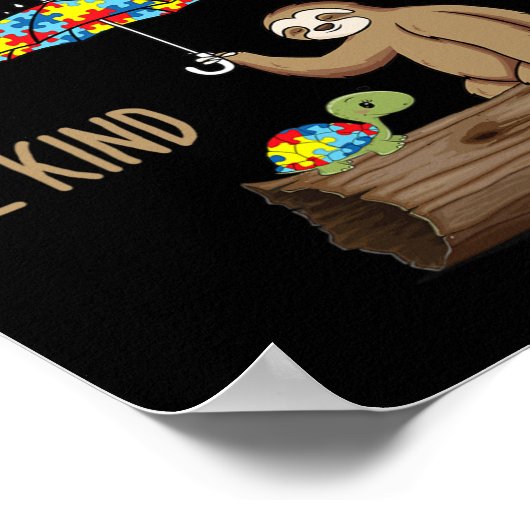 Autisme-bewustwording Poster (Hoek)