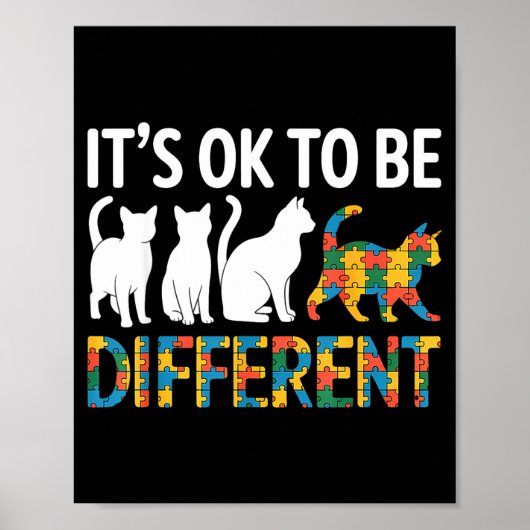 Autisme bewustwording poster (Voorkant)