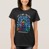 Autisme-bewustwording Rainbow Women Kinderen dat h T-shirt (Voorkant)