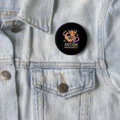 Autisme bewustwording ronde button 5,7 cm (In situ)