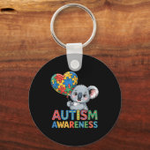 Autisme bewustwording sleutelhanger (Voorkant)