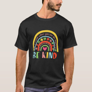 Autisme-bewustwording: Soort ondersteuning Autisme T-shirt
