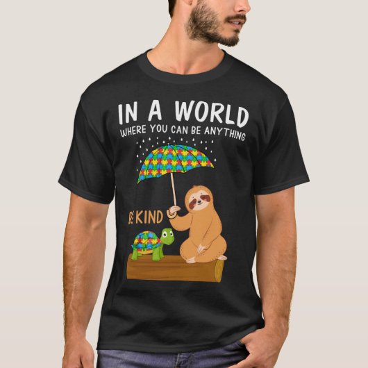 Autisme-bewustwording T-shirt (Voorkant)