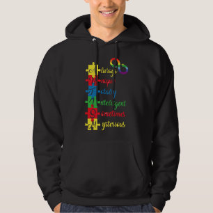 Autisme-bewustwording voor mannen Kinder Hoodie
