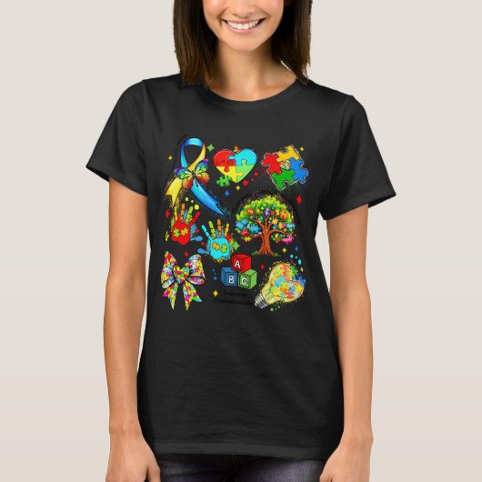 autisme bewustzijn 11-0 t-shirt (Voorkant)