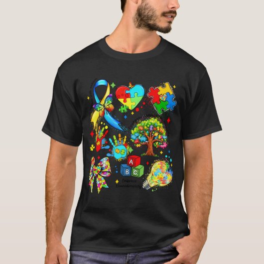 autisme bewustzijn 11-0 t-shirt (Voorkant)