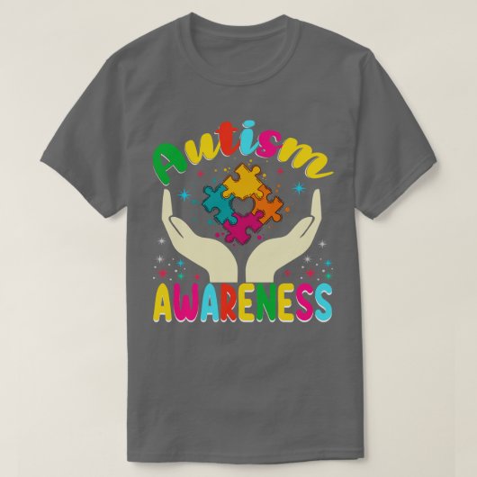 Autisme-bewustzijn (18) t-shirt (Design voorkant)