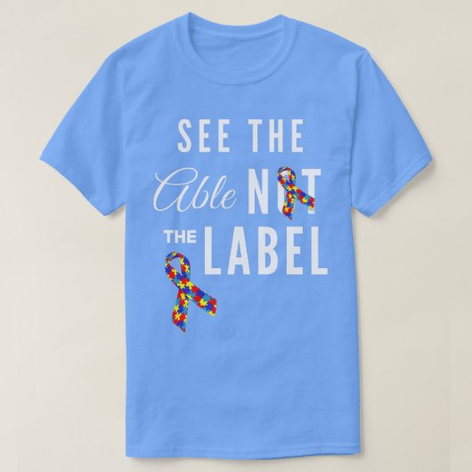 Autisme-bewustzijn (1) t-shirt (Design voorkant)