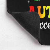Autisme Bewustzijn Acceptatie Infinity Symbool Man Muismat (Hoek)