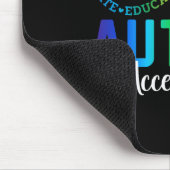 Autisme bewustzijn acceptatie oneindig symbool ADV Muismat (Hoek)