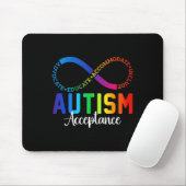 Autisme bewustzijn acceptatie oneindig symbool ADV Muismat (Met muis)