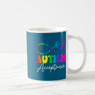 Autisme Bewustzijn Acceptatie Oneindigheidssymbool Koffiemok