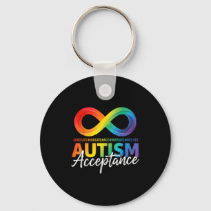 Autisme bewustzijn acceptatie oneindigheidssymbool sleutelhanger