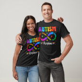 Autisme Bewustzijn Acceptatie Oneindigheidssymbool T-shirt (Unisex)