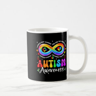 Autisme Bewustzijn Acceptatie Regenboog Oneindighe Koffiemok