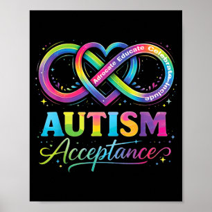 Autisme Bewustzijn Acceptatie Speciaal Onderwijs Poster