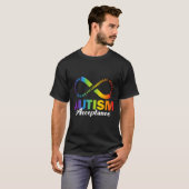 Autisme Bewustzijn Acceptatie T-shirt Oneindigheid (Voorkant volledig)