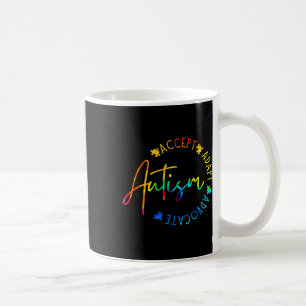 Autisme Bewustzijn Accepteer Adapt Advocate Autism Koffiemok