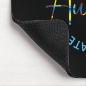Autisme Bewustzijn Accepteer Adapt Advocate Autism Muismat (Hoek)