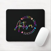 Autisme Bewustzijn Accepteer Adapt Advocate Autism Muismat (Met muis)