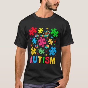 Autisme Bewustzijn Accepteer Adapt Advocate Autism T-shirt